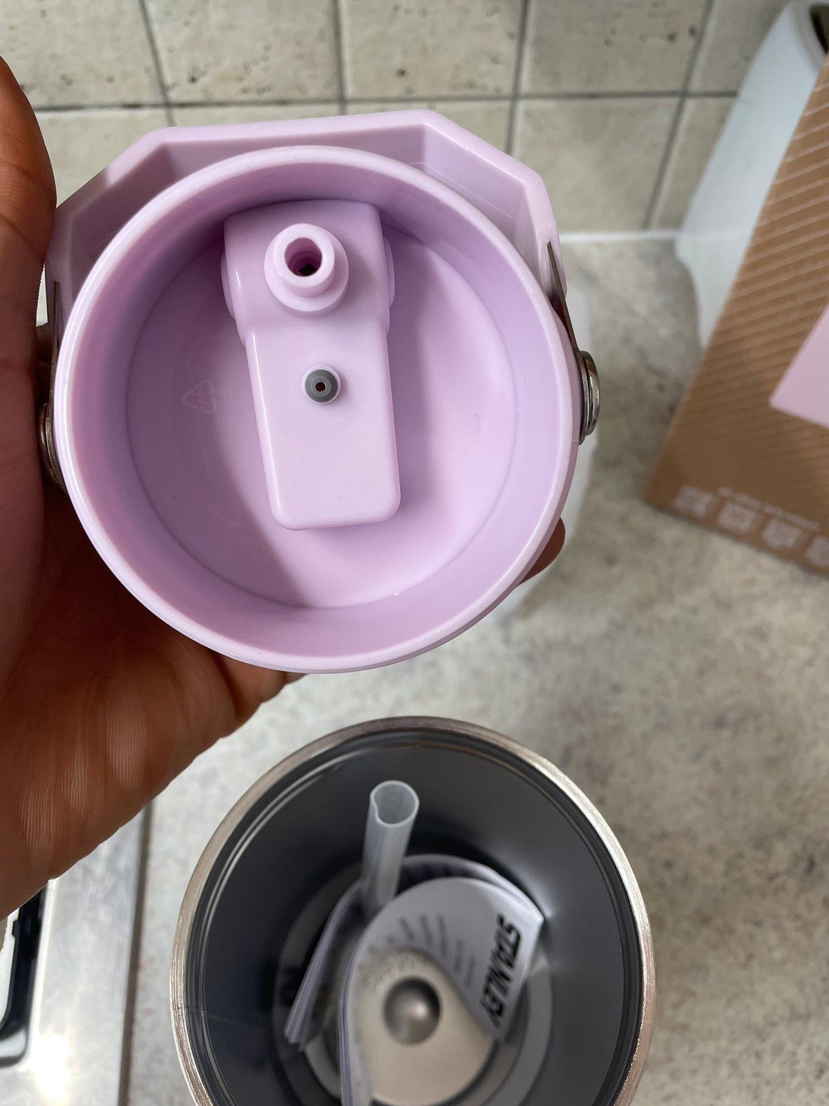 30 oz Stanley  Cup with Straw and Stainless Steel Sports Water Bottle Hot and Cold Drinks