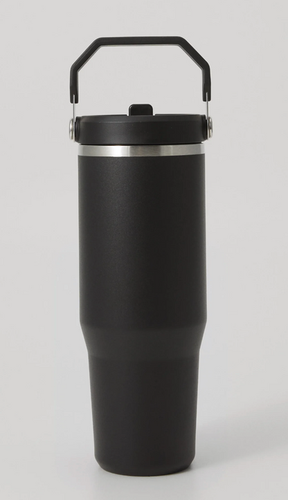 30 oz Stanley  Cup with Straw and Stainless Steel Sports Water Bottle Hot and Cold Drinks