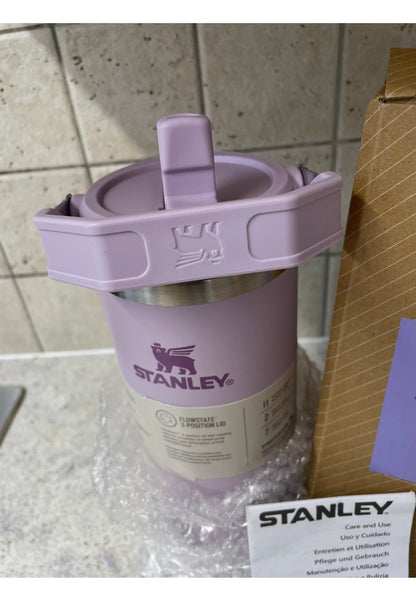 30 oz Stanley  Cup with Straw and Stainless Steel Sports Water Bottle Hot and Cold Drinks