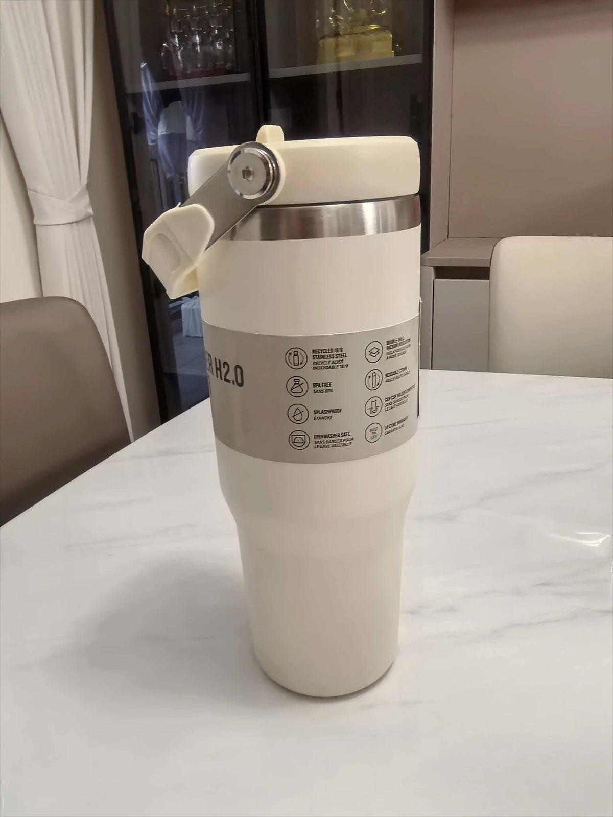 30OZ IceFlow™ Flip Straw Tumbler | 0.89L