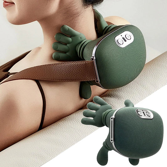 Neck Shoulder Massager N7 Kneading Massager Neck Cervical Waist Leg Body Muscles Massage Pillow