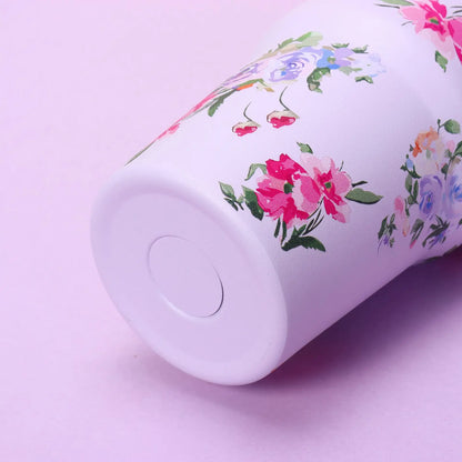 Sleek Travel Tumbler with StrawTM