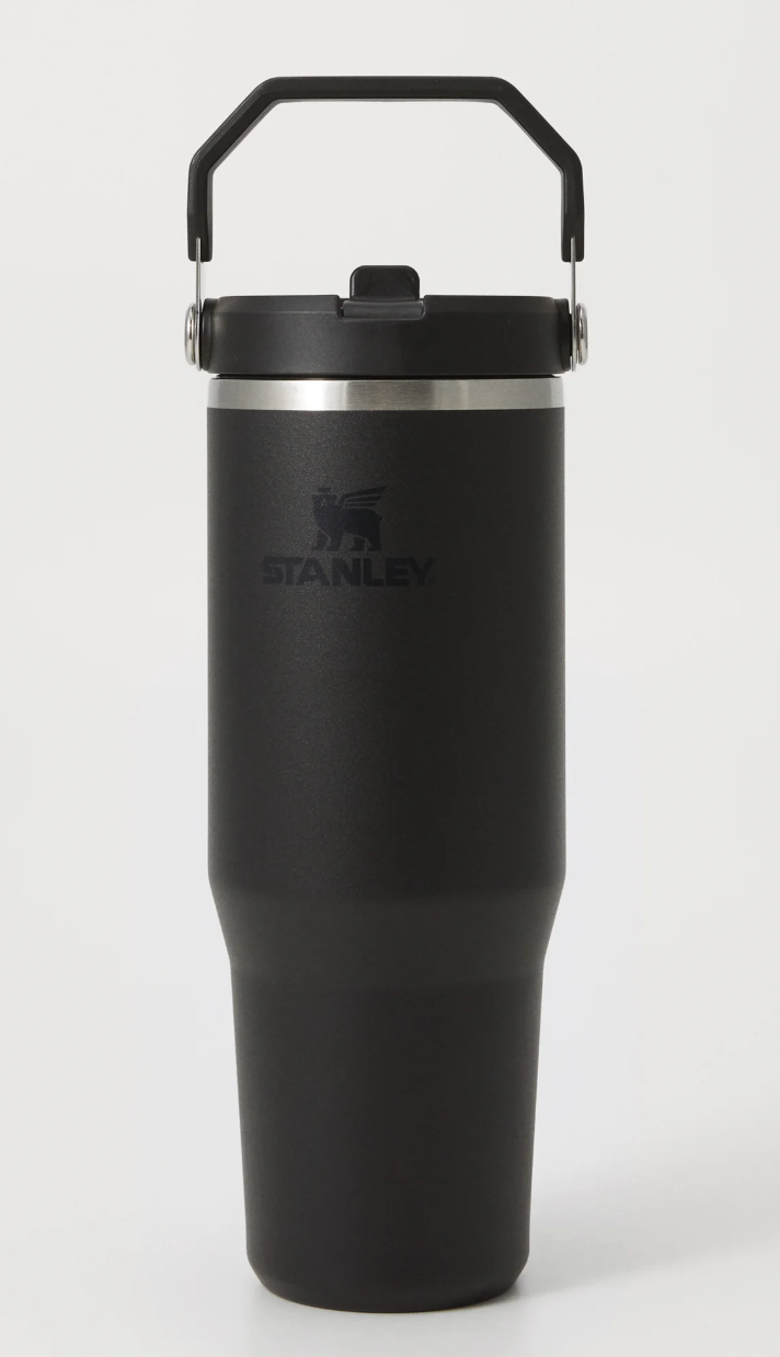 30 oz Stanley  Cup with Straw and Stainless Steel Sports Water Bottle Hot and Cold Drinks